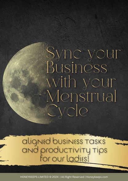 Sync Your Business to your Menstrual Cycle